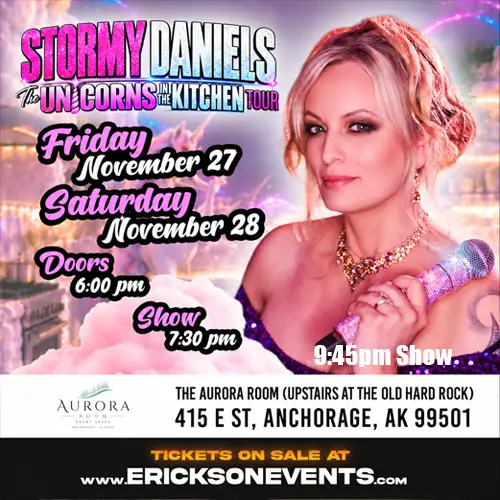 Stormy Daniels – November 27+28, 2026 – Anchorage
