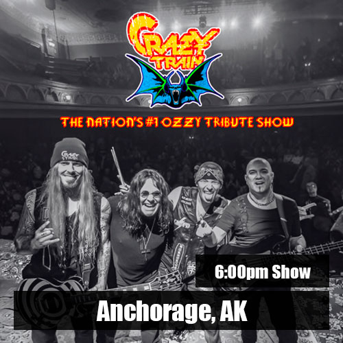 Crazy Train: Ozzy Tribute Band – July 17, 2026 – Anchorage